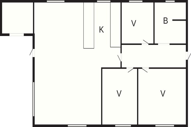 9 Personen vakantie huis in Hadsund - Plattegrond