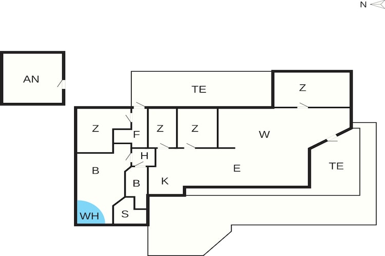 10 Personen Ferienhaus in Rudkøbing