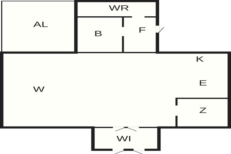 4 sterren vakantie huis in FIGEHOLM - Plattegrond