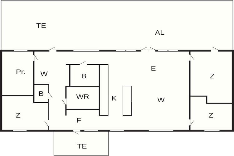5 sterren vakantie huis in Falkenberg - Plattegrond