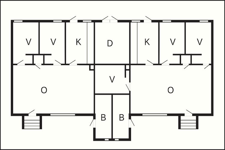 5 Personen vakantie huis in Allinge - Plattegrond