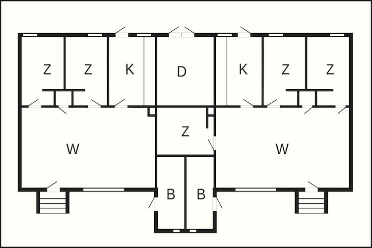 5 Personen vakantie huis in Allinge - Plattegrond