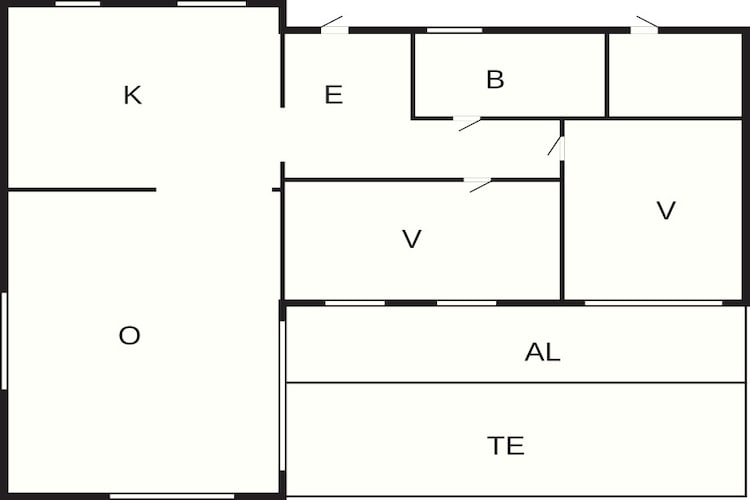 4 Sterne Ferienhaus in ÖRKELLJUNGA - Grundriss