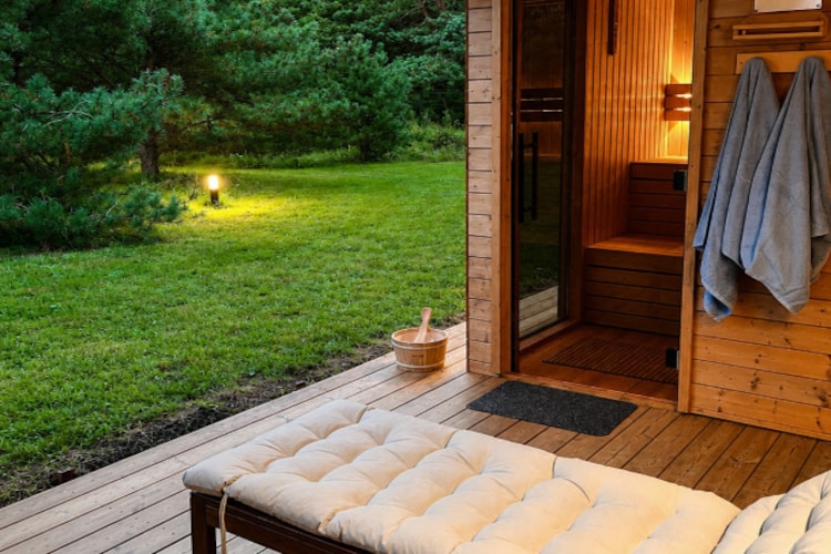 Dom wakacyjny 12A Odargowo - Sauna