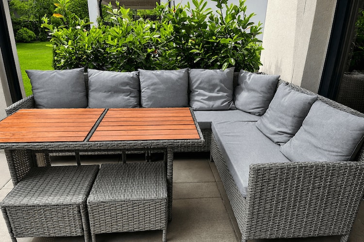 Dom wakacyjny 12A Odargowo - Terrasse