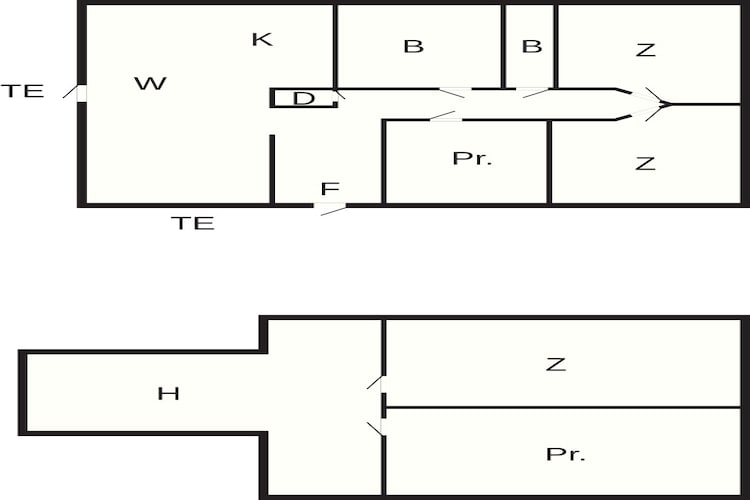 7 Personen vakantie huis in Kvenvær - Plattegrond