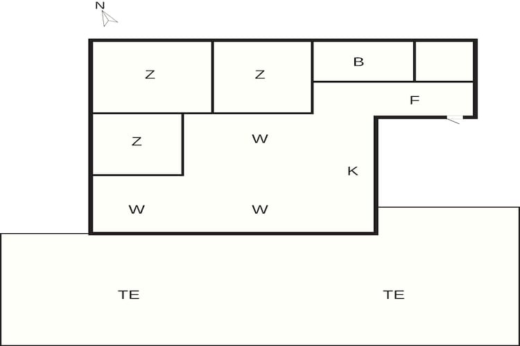 6 Personen vakantie huis in Lindesnes - Plattegrond