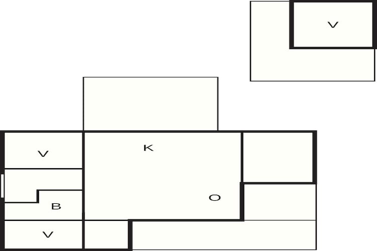 8 Personen vakantie huis in Ans By - Plattegrond