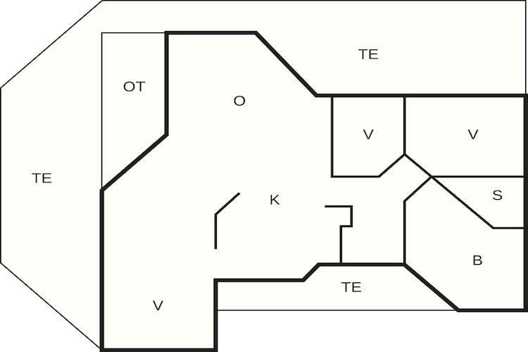 4 star holiday home in Hejls - Floor plan
