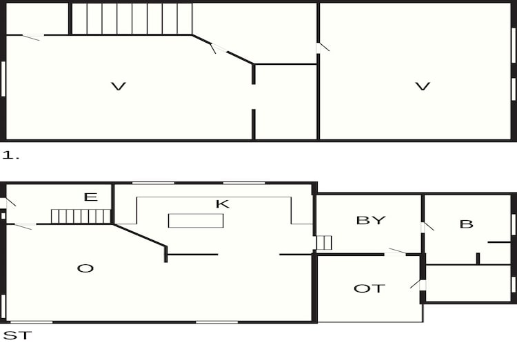 4 person holiday home in Ørum Djurs - Floor plan