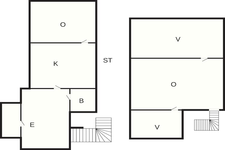4 Personen vakantie huis in Hassela - Plattegrond