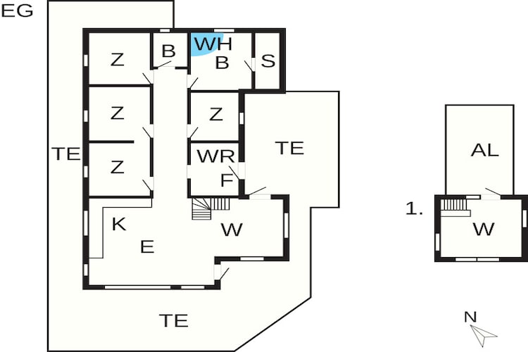 4 Sterne Ferienhaus in Vestervig