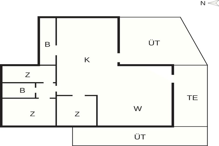 4 sterren vakantie huis in Sæby - Plattegrond