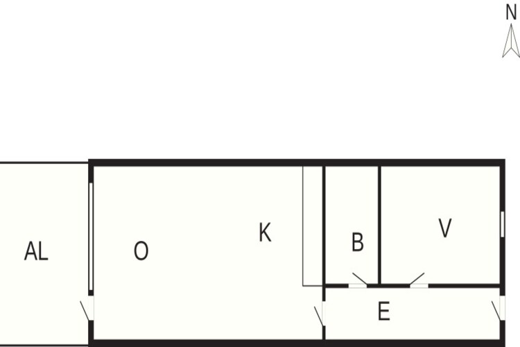 4 etoiles maison de vacances a Faaborg - Plan