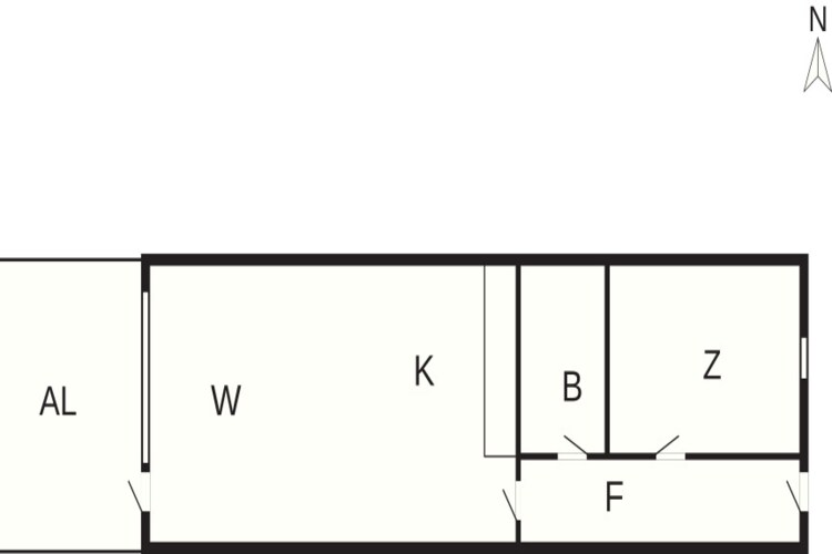 4 etoiles maison de vacances a Faaborg - Plan
