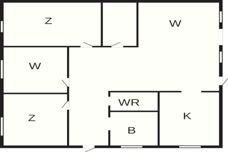 7 Personen vakantie huis in Olofström - Plattegrond