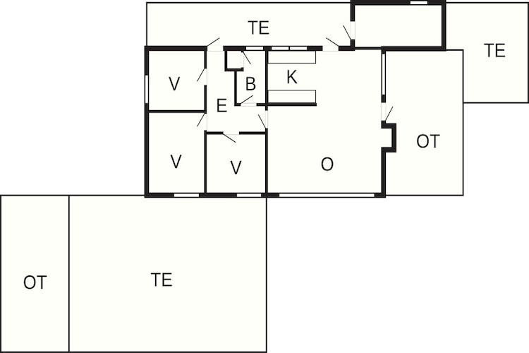 4 Sterne Ferienhaus in Juelsminde - Grundriss