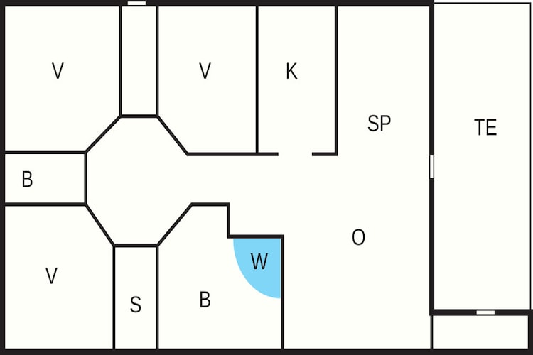 5 sterren vakantie huis in Egernsund - Plattegrond