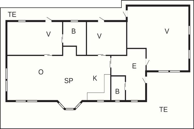 4 etoiles maison de vacances a Orø - Plan