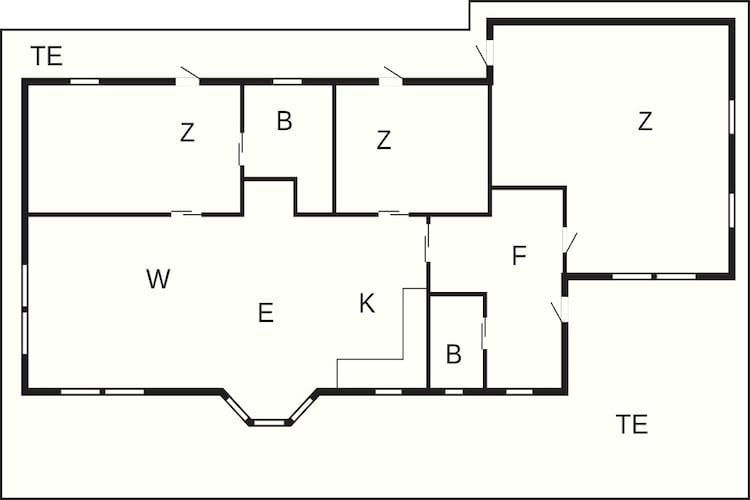 4 etoiles maison de vacances a Orø - Plan