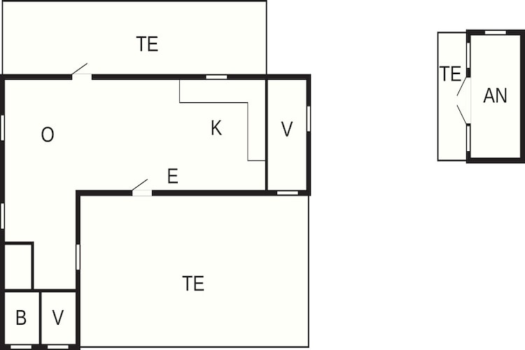 4 star holiday home in ÖREGRUND - Floor plan