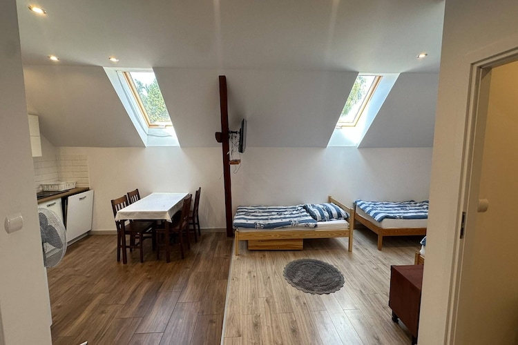 Apartament wakacyjny 2 z pralką Noskowo - Woonkamer