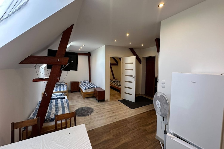 Apartament wakacyjny 2 z pralką Noskowo - Woonkamer