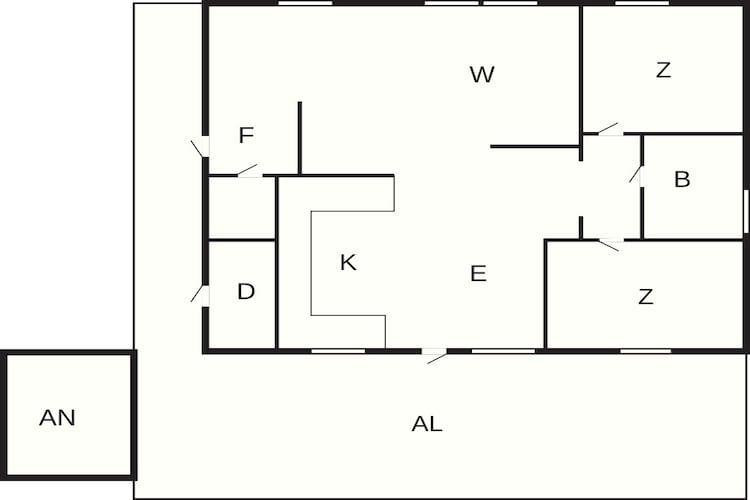 4 sterren vakantie huis in GUNNEBO - Plattegrond
