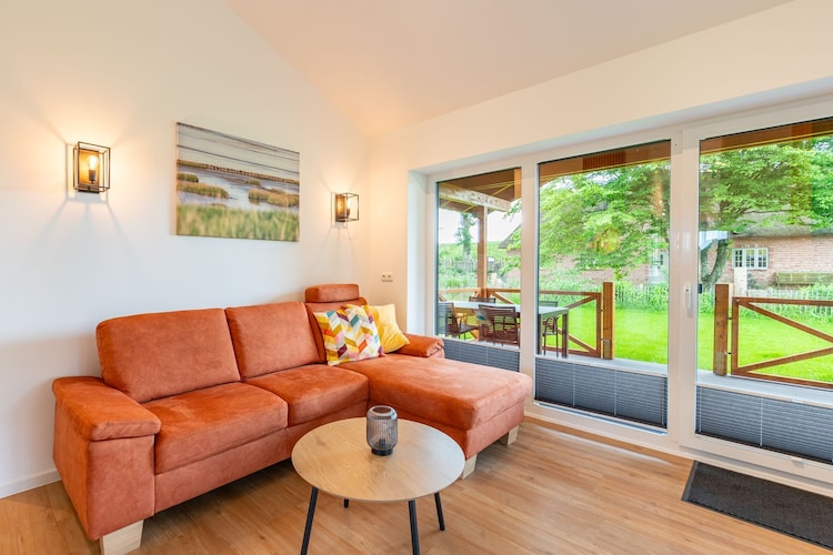 Ferienhaus in Kating - Huus Klee - Wohnzimmer