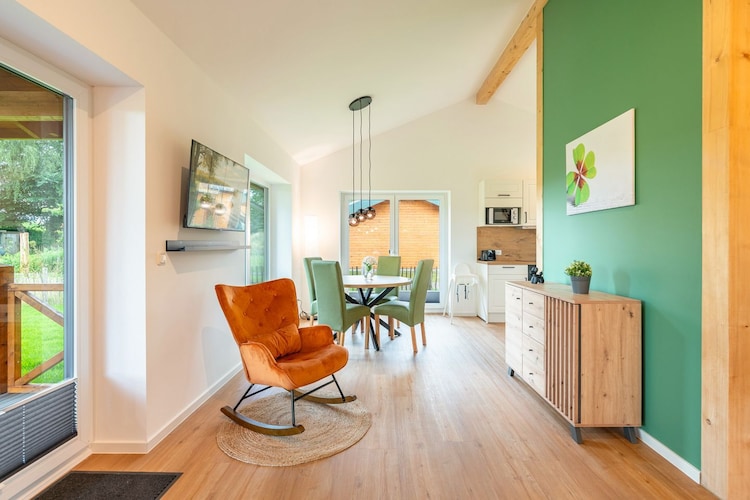 Ferienhaus in Kating - Huus Klee - Wohnzimmer