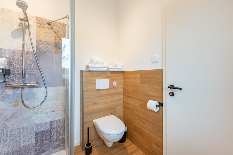 Ferienhaus in Kating - Huus Klee - Badezimmer