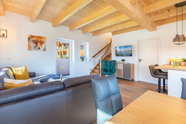 Ferienhaus in Kating - Huus Lindboom - Wohnzimmer