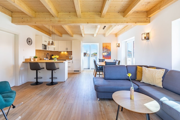 Ferienhaus in Kating - Huus Lindboom - Wohnzimmer