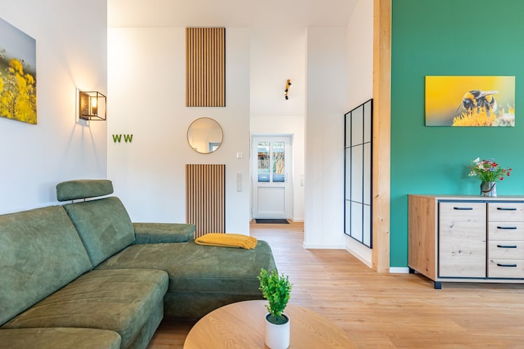 Ferienhaus in Kating - Huus Plüschmors - Wohnzimmer