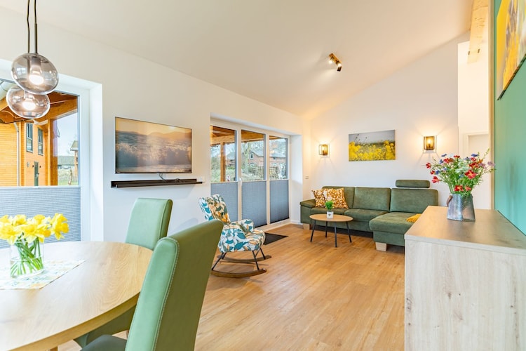 Ferienhaus in Kating - Huus Plüschmors - Wohnzimmer