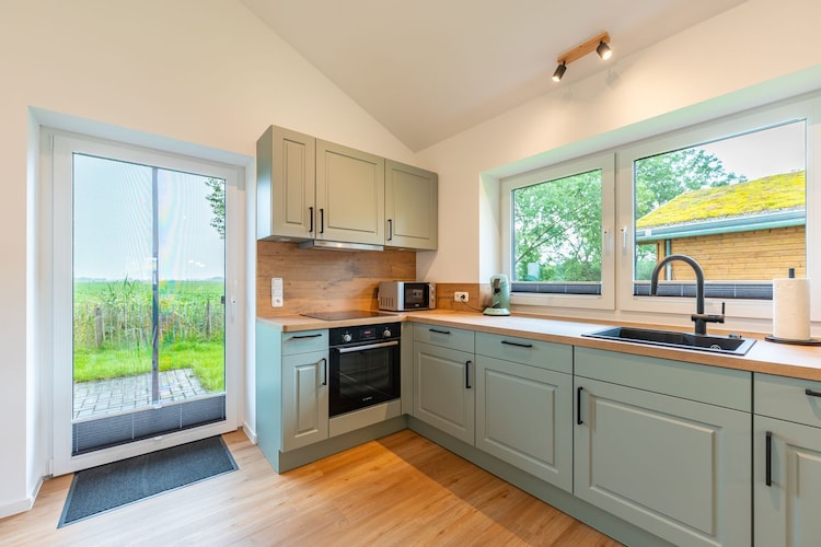 Ferienhaus in Kating - Huus Hunbloom - Küche