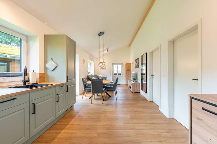 Ferienhaus in Kating - Huus Hunbloom - Küche