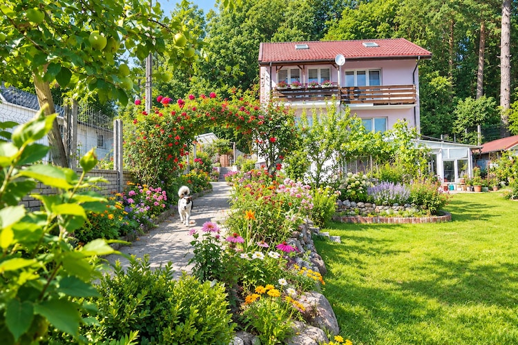 Mieszkanie wakacyjne dla 4 osób Wisełka - Exterior in summer