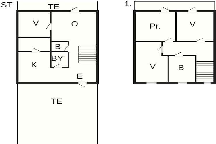 5 sterren vakantie huis in TYRESJØ - Plattegrond