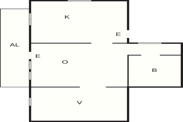 5 Personen Ferienhaus in UDDEVALLA - Grundriss