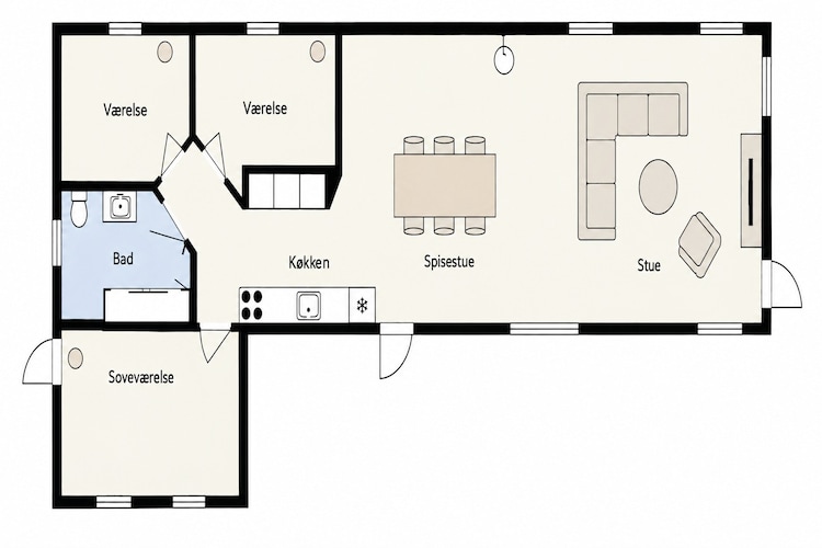 4 Sterne Ferienhaus in Løkken