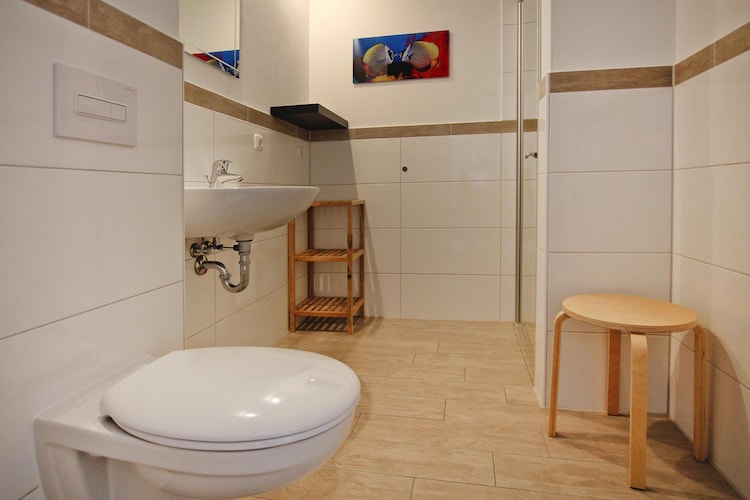 Appartement Hafenflair / Haus 2 / OG-Wohnung 9 - Badkamer