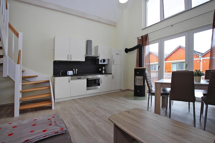Appartement Hafenflair / Haus 2 / OG-Wohnung 9 - Woonkamer