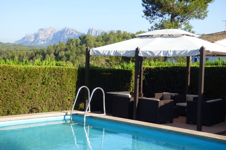 Vakantiehuizen Spanje | Catalunia | Vakantiehuis te huur in Sant-Salvador-de-Guardiola met zwembad  met wifi 4 personen