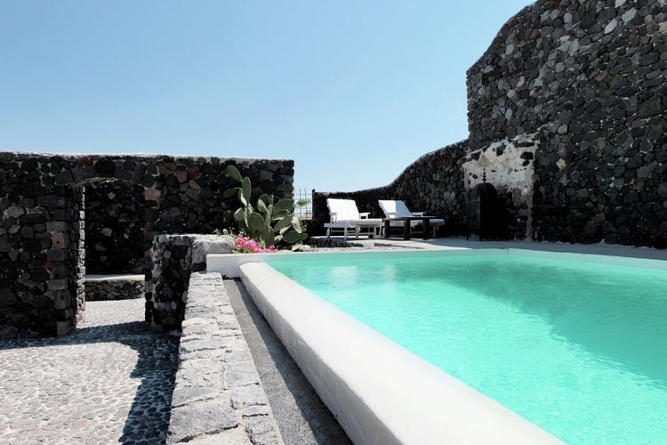 Vakantiehuizen Griekenland | Santorini | Villa te huur in Megalochori met zwembad  met wifi 6 personen