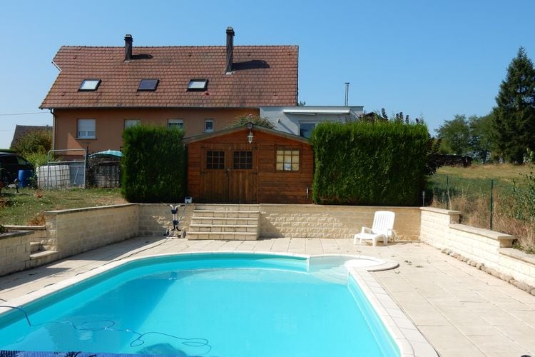 Vakantiehuizen Frankrijk | Vogezen | Vakantiehuis te huur in Phalsbourg met zwembad  met wifi 4 personen